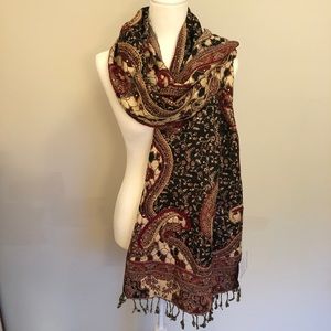 NWT Kashmiri Pashiimina Shawl/Scarf
